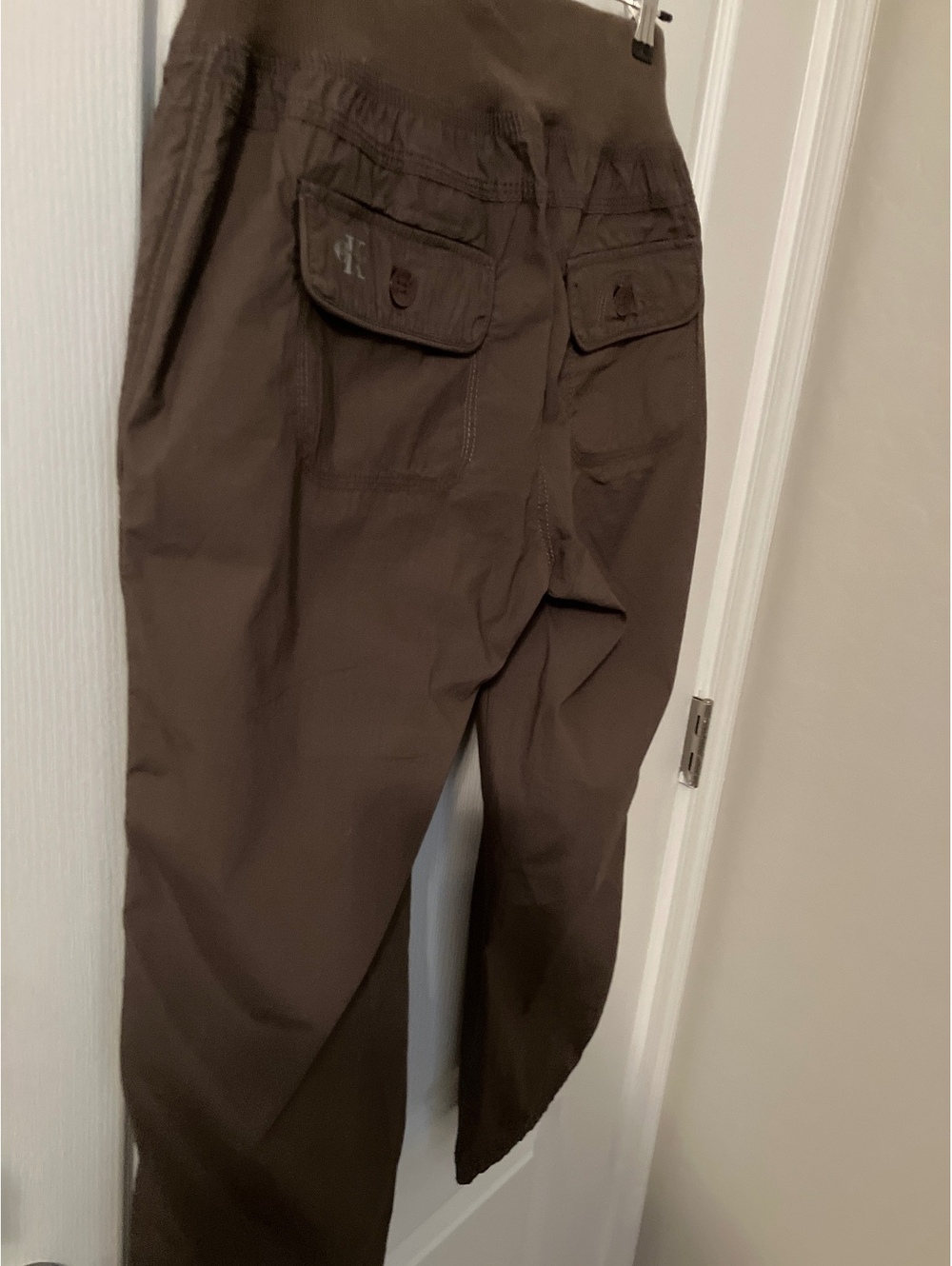 NWT Calvin Klein Cropped Casual Pants with Drawstring #244 - Picture 13 of 13